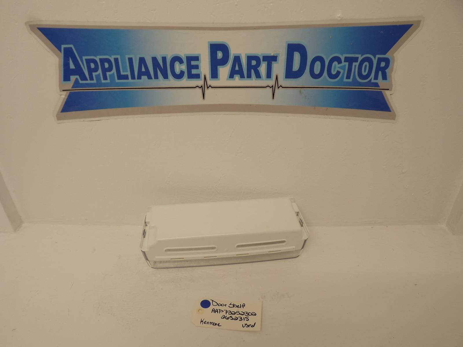 Kenmore Refrigerator AAP73252302 2652315 Door Shelf Used Kenmore Refrigerator AAP73252302 2652315 Door Shelf Used